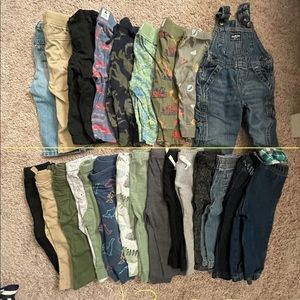 Lot of Boys Sz 12 Mo Pants